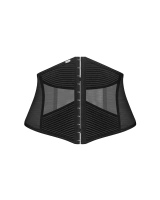 Czarny gorset z fiszbinami